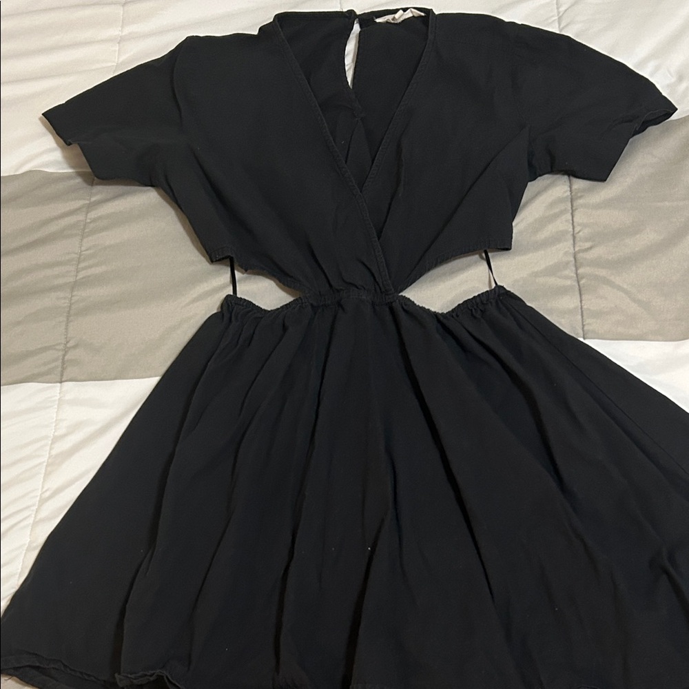 Madewell Black Mini Dress